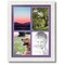 ArtToFrames Collage Photo Picture Frame with 4 - 5x7 inch Openings, Framed in White with Over 62 Mat Color Options and Regular Glass (CSM-3966-2153)